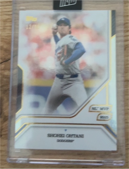 2025 Topps MVP Collection #26 Shohei Ohtani — front