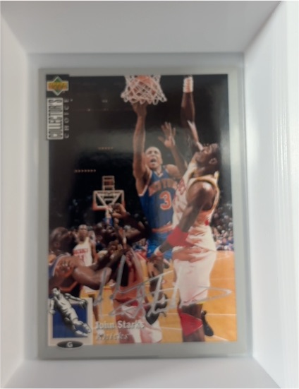 1994-95 Upper Deck Collector's Choice #303 John Starks — front