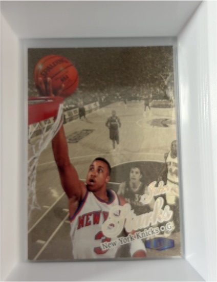 1995-96 Flair #93 John Starks New York Knicks — front
