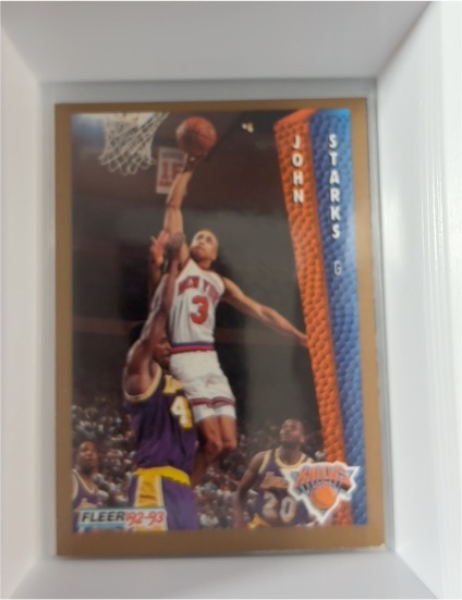 1992-93 Fleer #156 John Starks — front