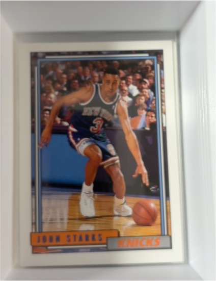 1992-93 Topps #44 John Starks — front