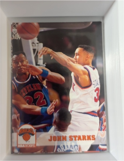 1993-94 NBA Hoops #151 John Starks — front