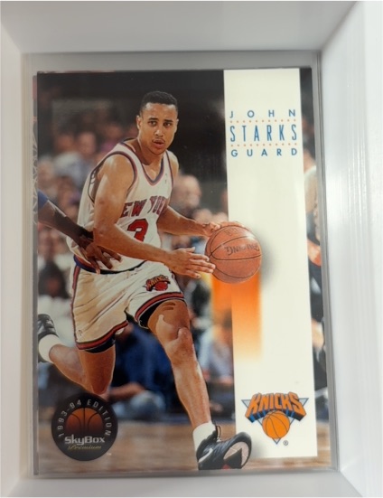 1993-94 SkyBox Premium #131 John Starks — front