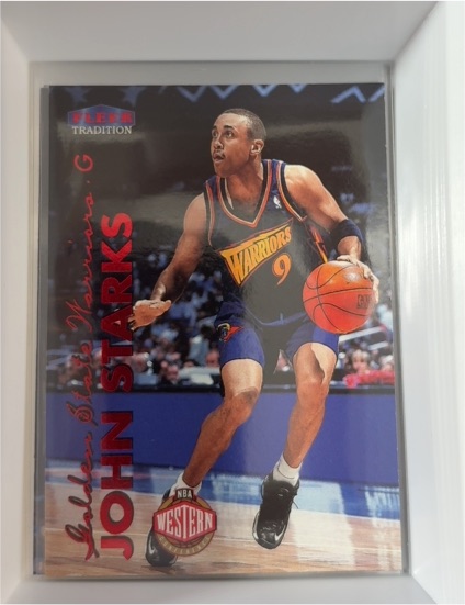 1999-00 Fleer Tradition #189 John Starks — front