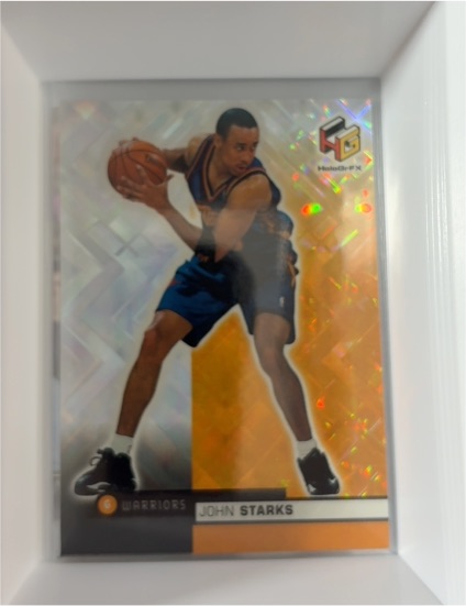 1999-00 Upper Deck HoloGrFX #19 John Starks — front