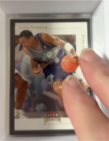 2001-02 Fleer Premium #136 John Starks — front