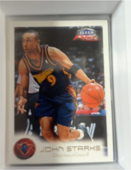 1999-00 Fleer Focus #97 John Starks — front