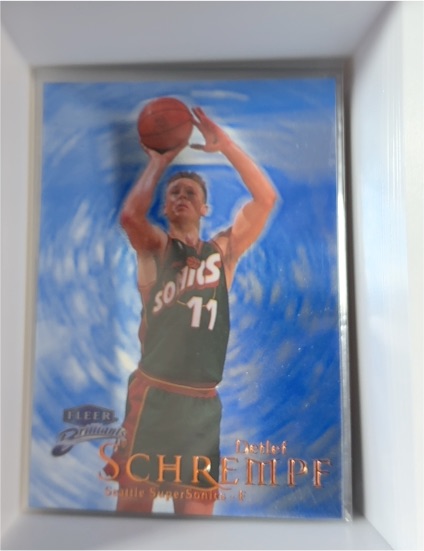 1998-99 Fleer Brilliants #98 Detlef Schrempf — front