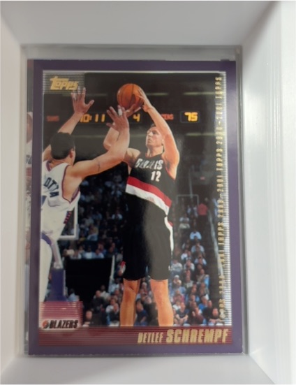 2000-01 Topps #103 Detlef Schrempf — front