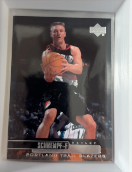 1999-00 Upper Deck #278 Detlef Schrempf — front
