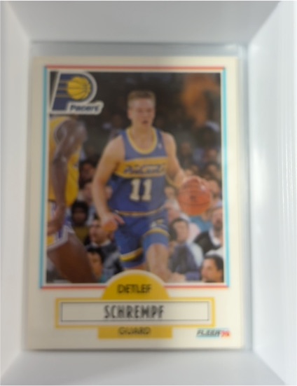 1990-91 Fleer #81 Detlef Schrempf — front