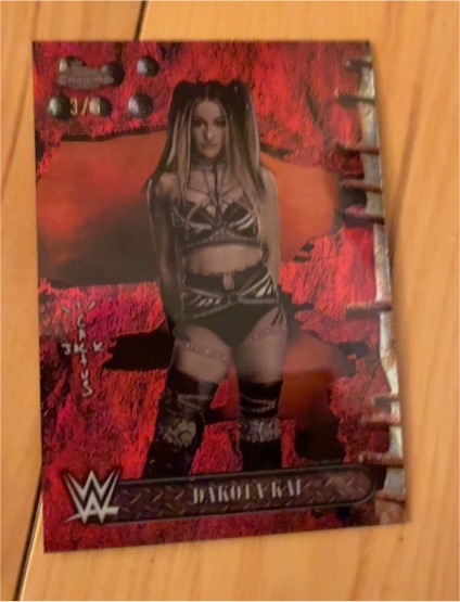 2025 Topps Chrome WWE x Cactus Jack #85 Dakota Kai — front