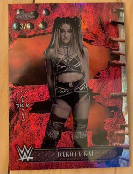 2025 Topps Chrome WWE x Cactus Jack #85 Dakota Kai — front