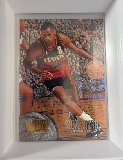 1995-96 Fleer Metal #126 Steve Smith — front