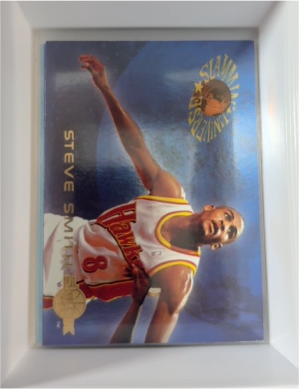1994-95 SkyBox Premium Slammin' Universe #SU25 Steve Smith — front
