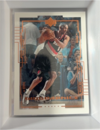 1999-2000 Upper Deck Biographics #17 Steve Smith — front