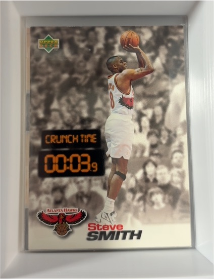 1997 Upper Deck Nestle Crunch Time #CT10 Steve Smith — front