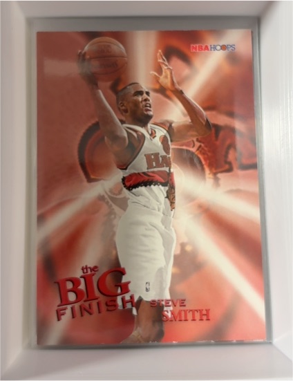 1996-97 NBA Hoops #175 Steve Smith — front