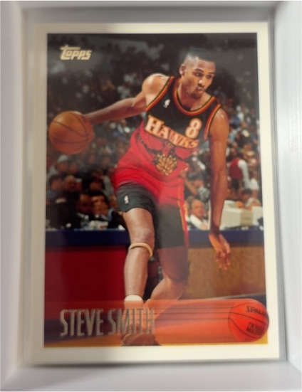 1996-97 Topps #150 Steve Smith — front