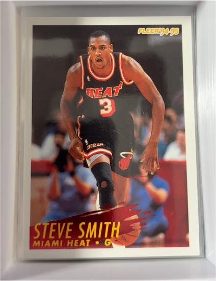 1994-95 Fleer #122 Steve Smith — front