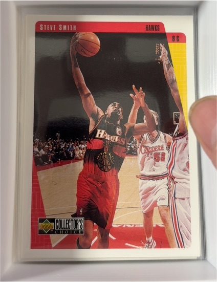 1997-98 Upper Deck Collector's Choice #201 Steve Smith — front