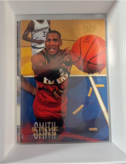 1996-97 Fleer #5 Steve Smith — front