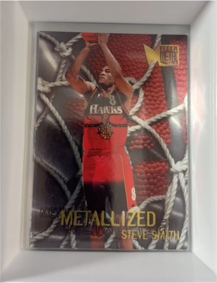 1996-97 Fleer Metal Metallized #132 Steve Smith — front