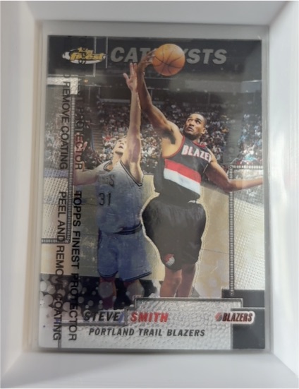 1999-00 Topps Finest Catalysts #240 Steve Smith — front