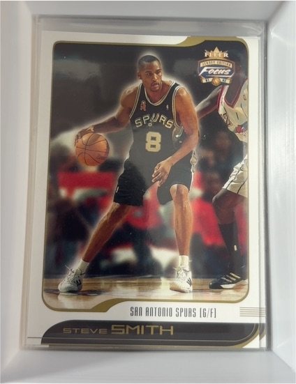 2001-02 Fleer Focus #8 Steve Smith — front