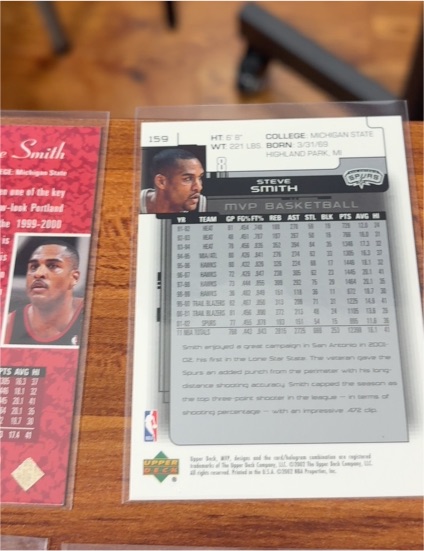 1991-92 Upper Deck #159 Steve Smith — front