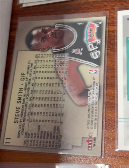 1992 Fleer #11 Steve Smith — front