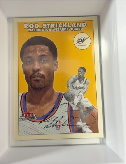 2000-01 Fleer Tradition #112 Rod Strickland — front