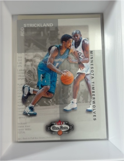 2002-03 Fleer Box Score #61 Rod Strickland — front