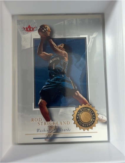2000-01 Fleer Authority #95 Rod Strickland — front