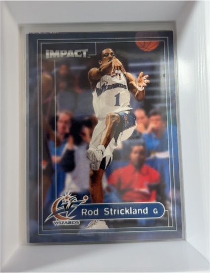 1999-00 SkyBox Impact #28 Rod Strickland — front