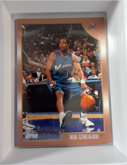 1998-99 Topps #3 Rod Strickland — front