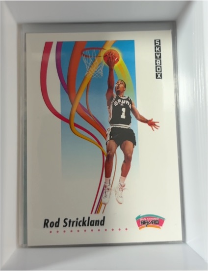 1991-92 SkyBox #263 Rod Strickland — front