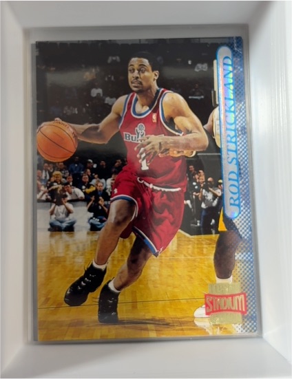 1996-97 Topps Stadium Club #128 Rod Strickland — front