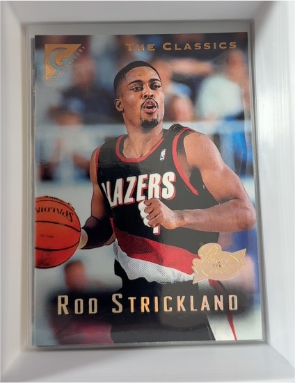 1995-96 Topps Gallery #70 Rod Strickland — front