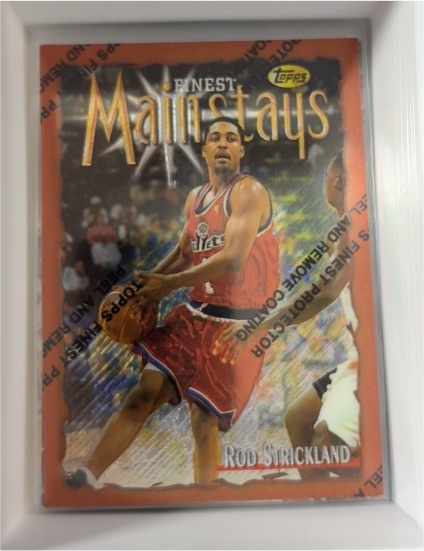 1996-97 Topps Finest #206 Rod Strickland — front