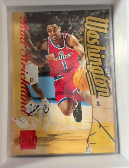 1996-97 Topps Stadium Club Fusion Die-Cut #F26 Rod Strickland — front