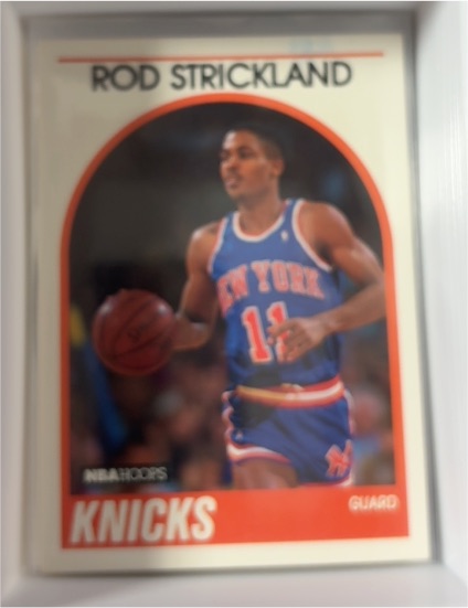1989 Hoops #8 Rod Strickland — front
