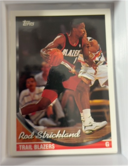 1993-94 Topps #84 Rod Strickland — front