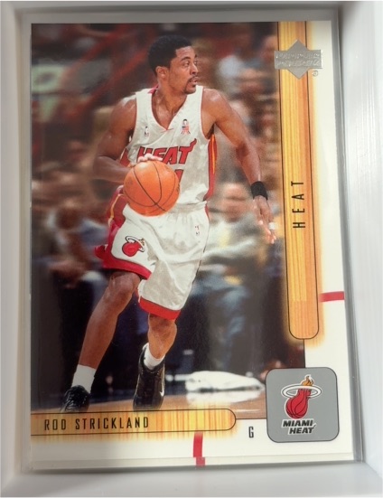 2001-02 Upper Deck #315 Rod Strickland — front