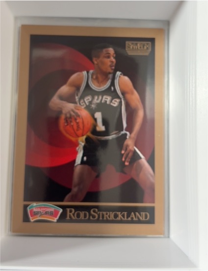 1990-91 SkyBox #261 Rod Strickland — front