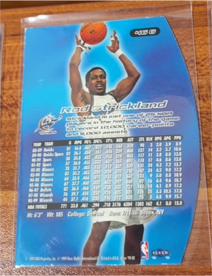 1998 Topps Stadium Club #65 Rod Strickland — front
