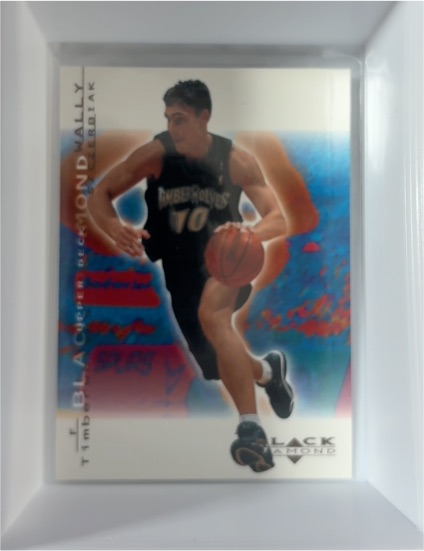 2000-01 Upper Deck Black Diamond #50 Wally Szczerbiak — front