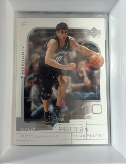 2001-02 Upper Deck Pros & Prospects #50 Wally Szczerbiak — front