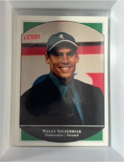 1999-00 Upper Deck Victory #435 Wally Szczerbiak — front