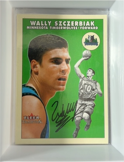 2000-01 Fleer Tradition #90 Wally Szczerbiak — front